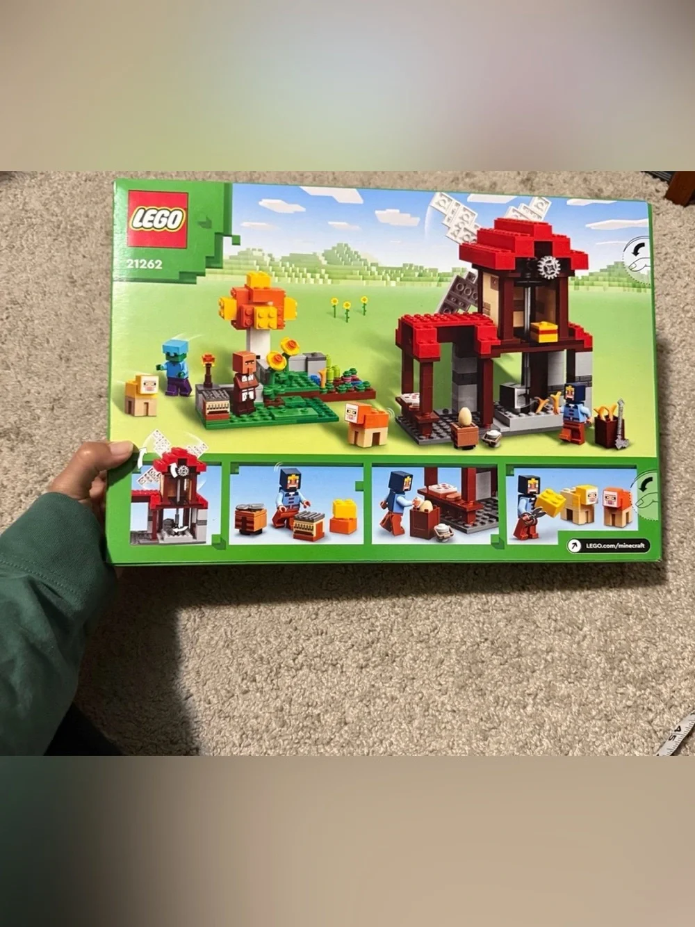 LEGO Minecraft: The Windmill Farm (21262)